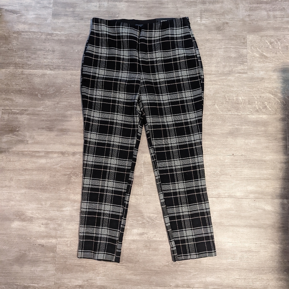 Le Chateau Plaid Dress Pants